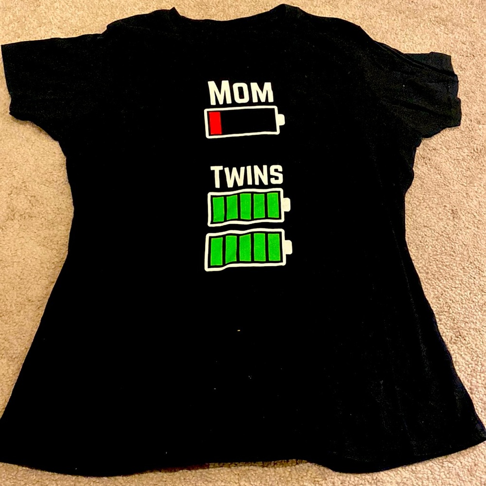 Twin Mom Shirt Size Large